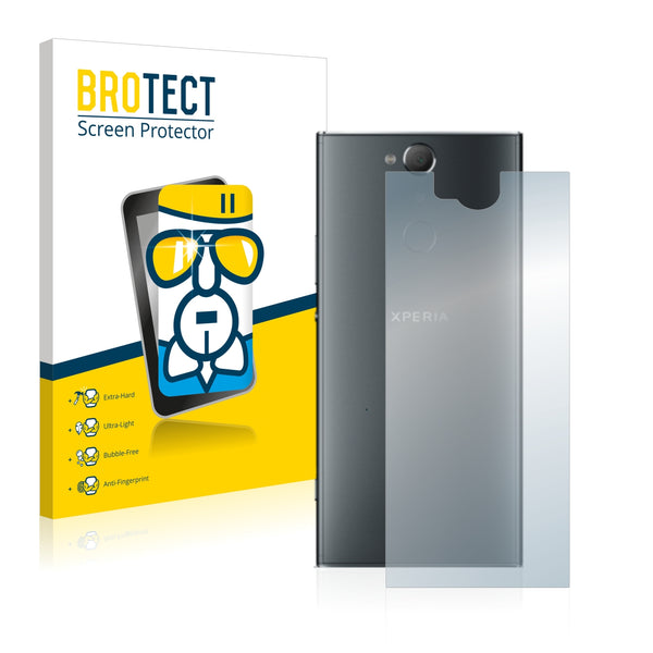 BROTECT AirGlass Glass Screen Protector for Sony Xperia XA2 Plus (Back)
