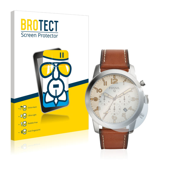 BROTECT AirGlass Glass Screen Protector for Fossil Q Pilot 54