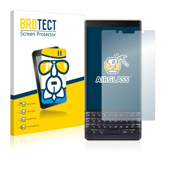 BROTECT AirGlass Glass Screen Protector for BlackBerry Key2 LE