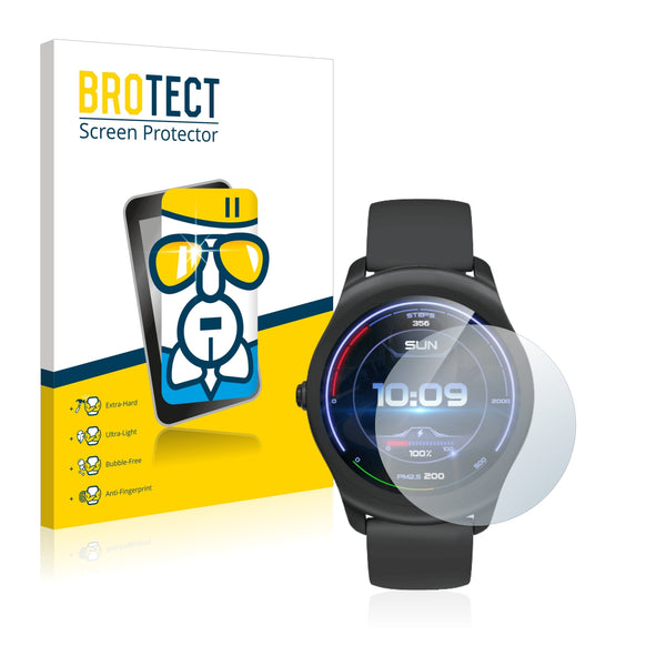 BROTECT AirGlass Glass Screen Protector for Mobvoi Ticwatch Classic (44 mm)