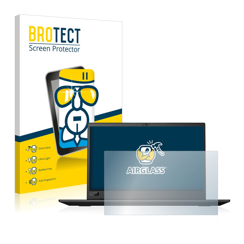 BROTECT AirGlass Glass Screen Protector for Lenovo ThinkPad P1 Non-Touch (1st generation)
