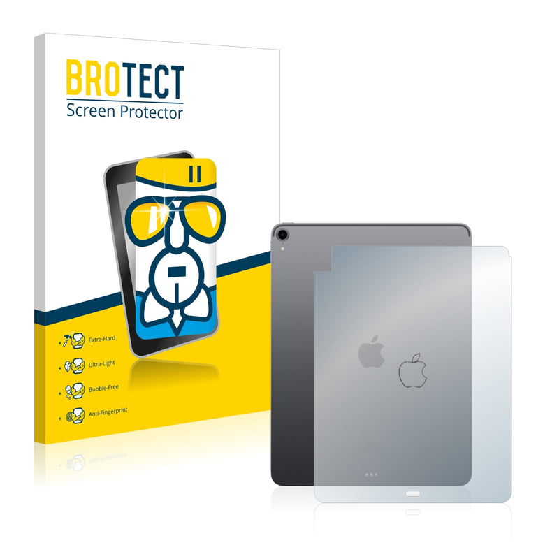 BROTECT AirGlass Glass Screen Protector for Apple iPad Pro 12.9 2018 (Back)