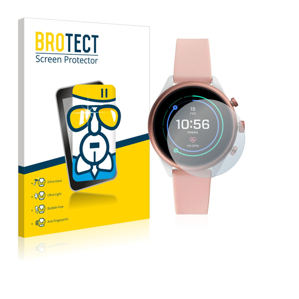 BROTECT AirGlass Glass Screen Protector for Fossil Sport (41 mm)
