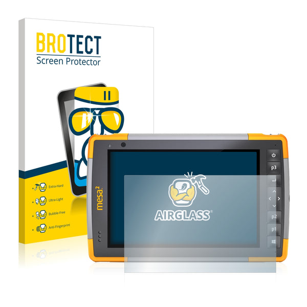 BROTECT AirGlass Glass Screen Protector for Juniper Systems Mesa 2 Rugged Tablet