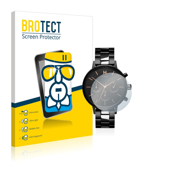 BROTECT AirGlass Glass Screen Protector for MVMT Nova Chronograph Bracelet