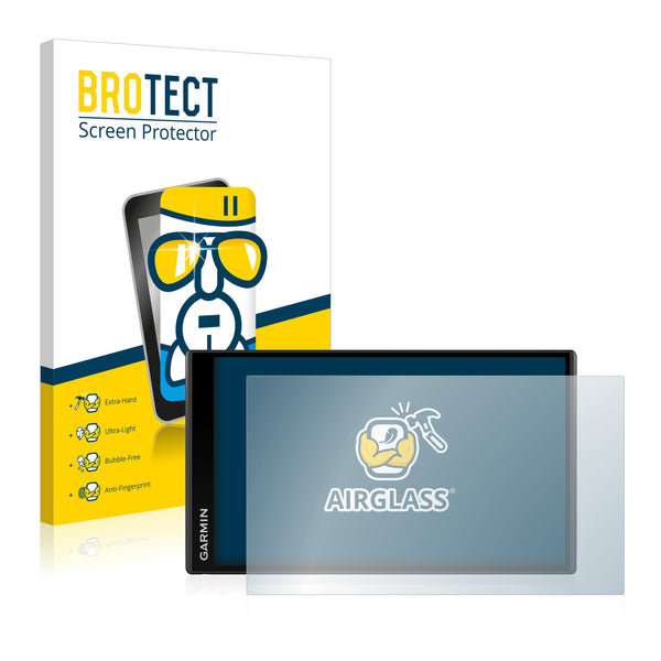 BROTECT AirGlass Glass Screen Protector for Garmin DriveSmart 65