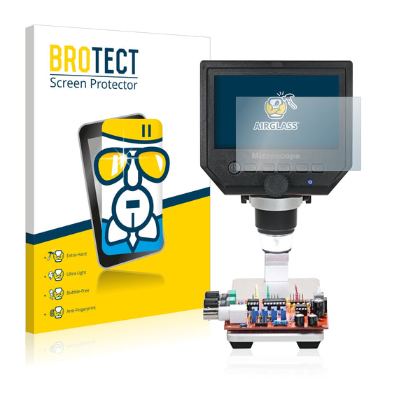 BROTECT AirGlass Glass Screen Protector for KKmoon Digital Mikroskop (4.3)