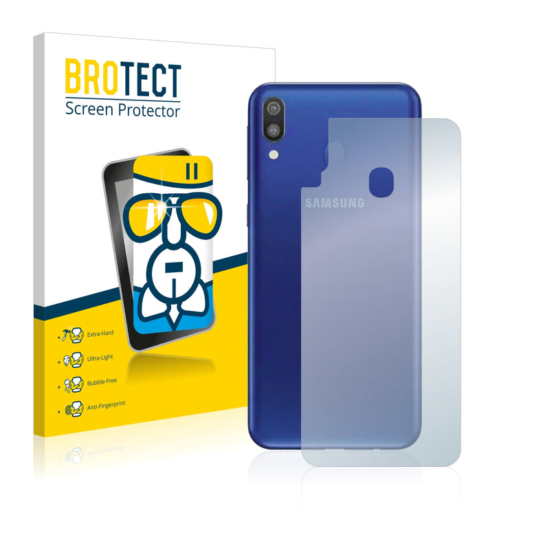 BROTECT AirGlass Glass Screen Protector for Samsung Galaxy M20 (Back)