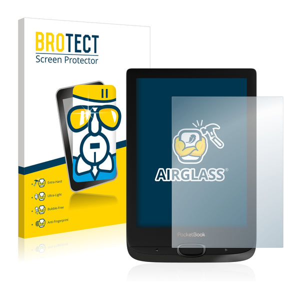 BROTECT AirGlass Glass Screen Protector for PocketBook Basic Lux 2