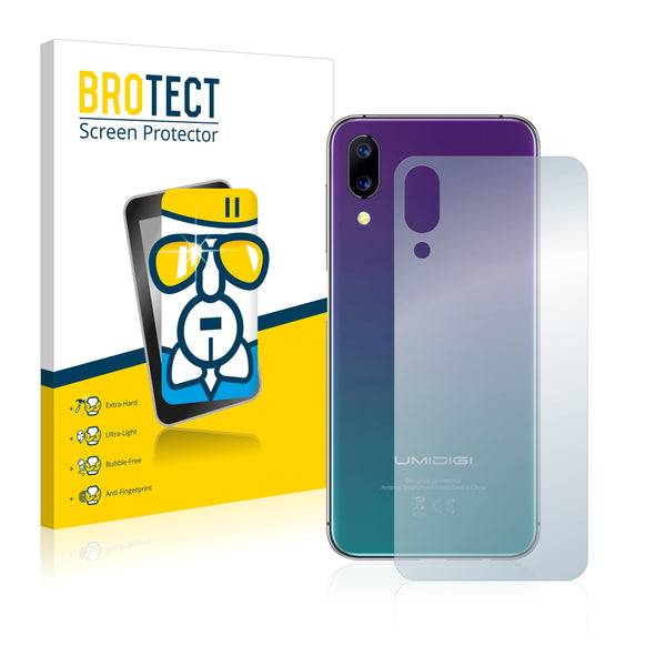 BROTECT AirGlass Glass Screen Protector for Umidigi One Pro (Back)