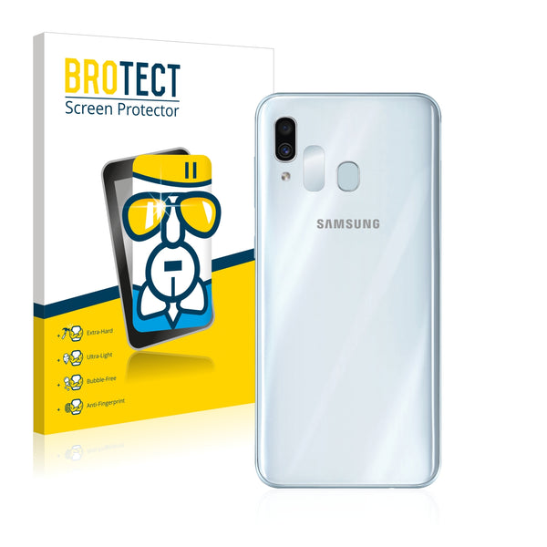 BROTECT AirGlass Glass Screen Protector for Samsung Galaxy A30 (Camera)
