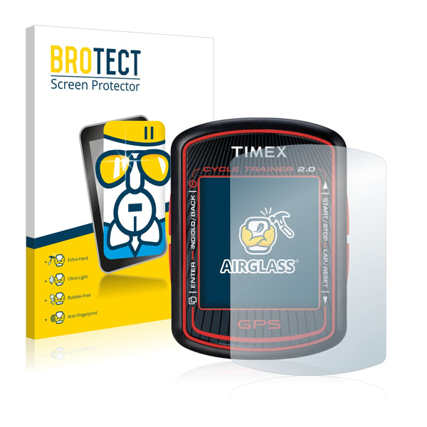 BROTECT AirGlass Glass Screen Protector for Timex Cycle Trainer 2.0