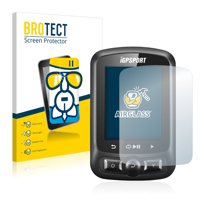 BROTECT AirGlass Glass Screen Protector for igpsport iGS620