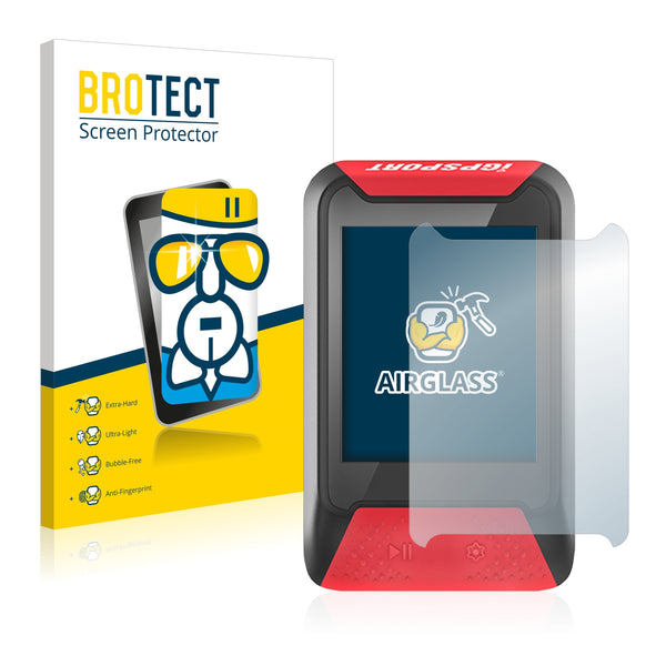 BROTECT AirGlass Glass Screen Protector for igpsport iGS130