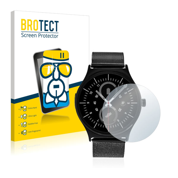 BROTECT AirGlass Glass Screen Protector for GoClever Fit Watch Elegance