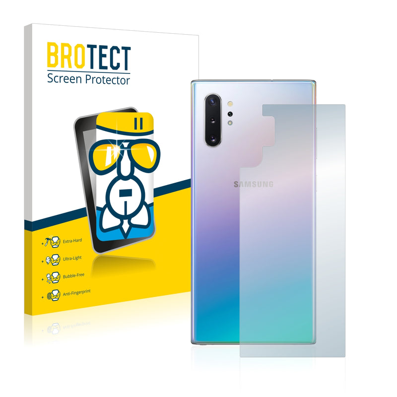 BROTECT AirGlass Glass Screen Protector for Samsung Galaxy Note 10 Plus 5G (Back)