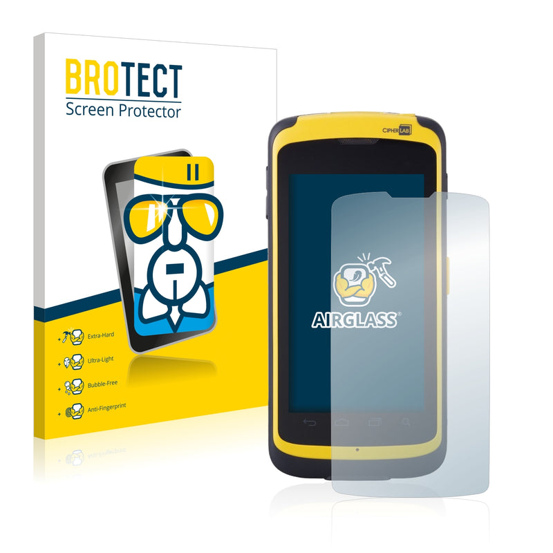 BROTECT AirGlass Glass Screen Protector for Cipherlab RS51