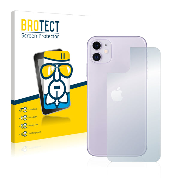 BROTECT AirGlass Glass Screen Protector for Apple iPhone 11 (Back)