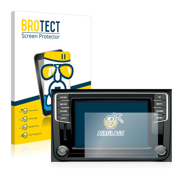 BROTECT AirGlass Glass Screen Protector for Skoda Bolero 2 6.5