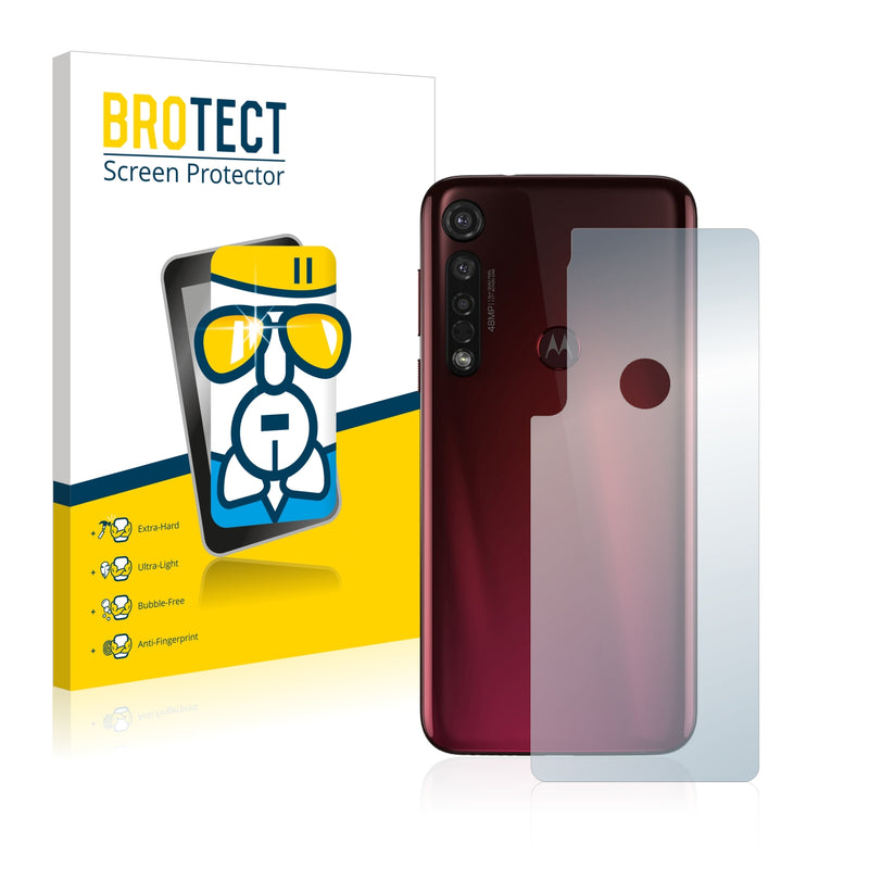 BROTECT AirGlass Glass Screen Protector for Motorola Moto G8 Plus (Back)