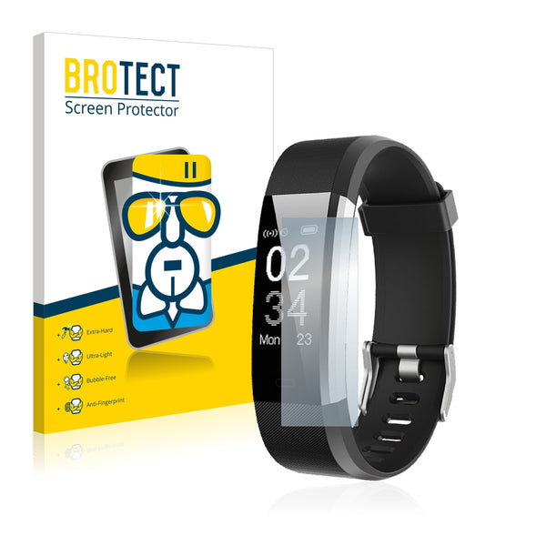 BROTECT AirGlass Glass Screen Protector for Hetp Fitness Tracker FT-130C