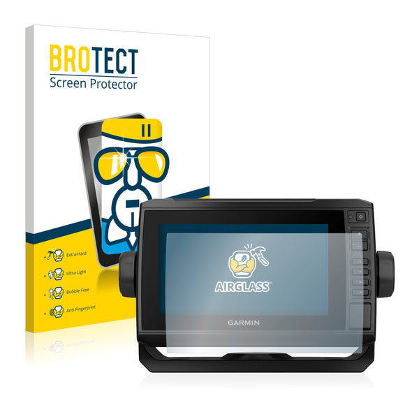 BROTECT AirGlass Glass Screen Protector for Garmin echoMAP UHD 74cv