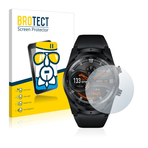 BROTECT AirGlass Glass Screen Protector for Mobvoi Ticwatch Pro 2019