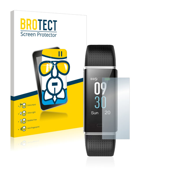 BROTECT AirGlass Glass Screen Protector for Chereeki Fitness Tracker ID130C