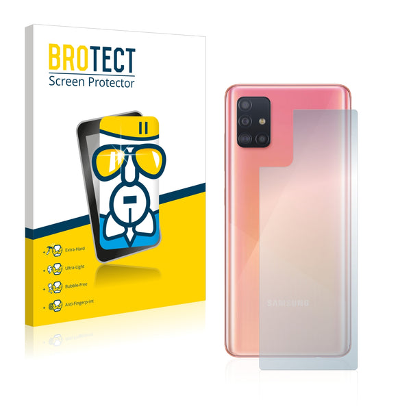 BROTECT AirGlass Glass Screen Protector for Samsung Galaxy A51 (Back)