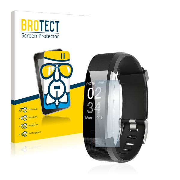BROTECT AirGlass Glass Screen Protector for Fitpolo Fitness Tracker H705