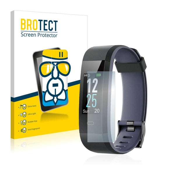 BROTECT AirGlass Glass Screen Protector for Vigorun Fitness Tracker ID115C
