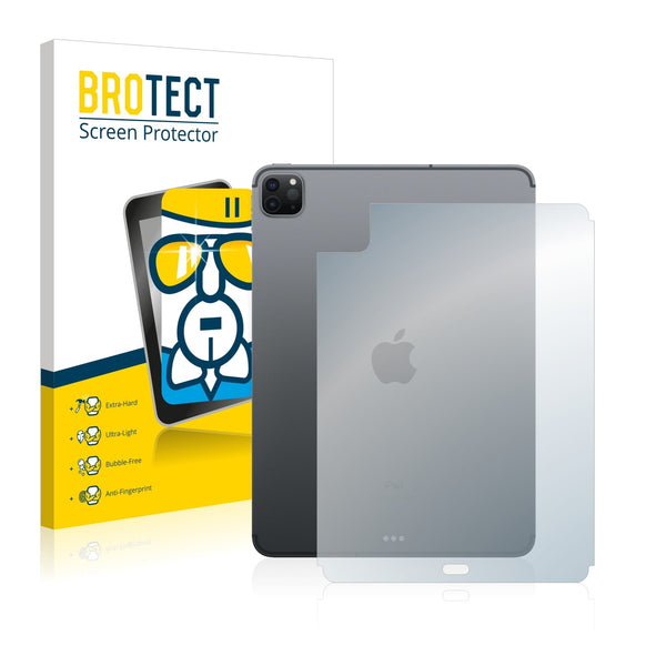 BROTECT AirGlass Glass Screen Protector for Apple iPad Pro WiFi 11 2020 (Back)