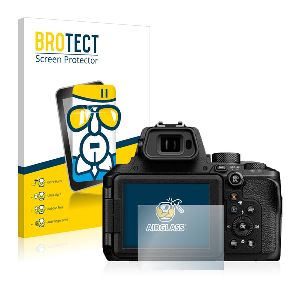 BROTECT AirGlass Glass Screen Protector for Nikon Coolpix P950