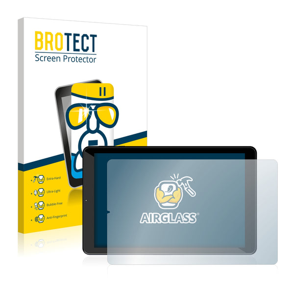 BROTECT AirGlass Glass Screen Protector for Logicom La Tab 124 HD