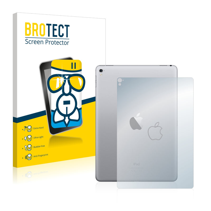 BROTECT AirGlass Glass Screen Protector for Apple iPad Pro WiFi Cellular 9.7 2016 (Back)