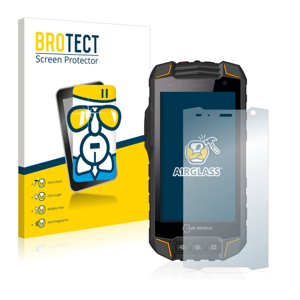 BROTECT AirGlass Glass Screen Protector for i.safe Mobile IS520.1