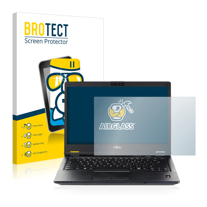 BROTECT AirGlass Glass Screen Protector for Fujitsu Lifebook E557