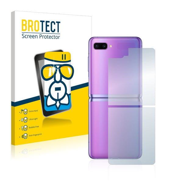 BROTECT AirGlass Glass Screen Protector for Samsung Galaxy Z Flip (Back)