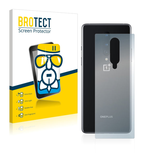 BROTECT AirGlass Glass Screen Protector for OnePlus 8 (Back)