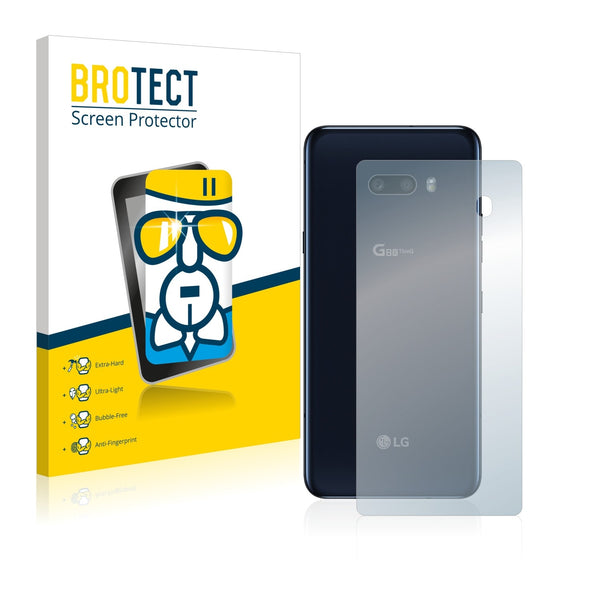 BROTECT AirGlass Glass Screen Protector for LG G8X ThinQ (Back)