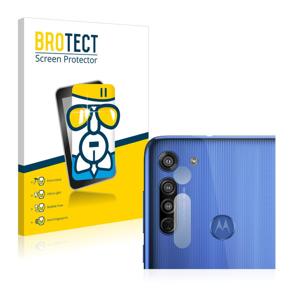BROTECT AirGlass Glass Screen Protector for Motorola Moto G8 (Camera)