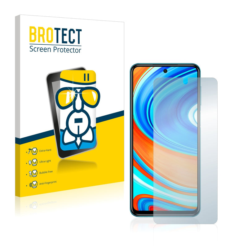 BROTECT AirGlass Glass Screen Protector for Xiaomi Redmi Note 9 Pro Max