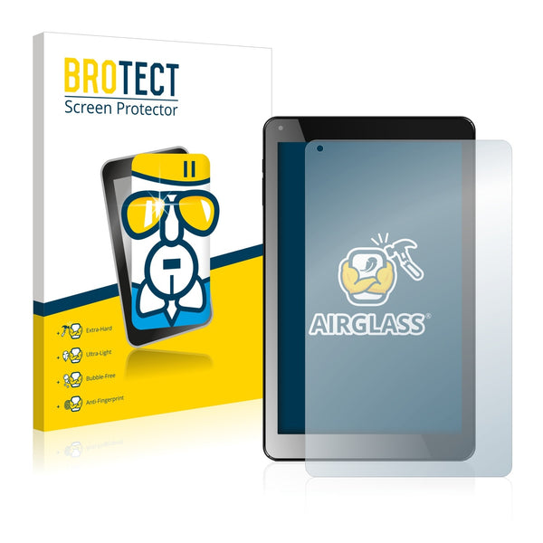 BROTECT AirGlass Glass Screen Protector for Odys NoteTab Pro LTE 2-in-1