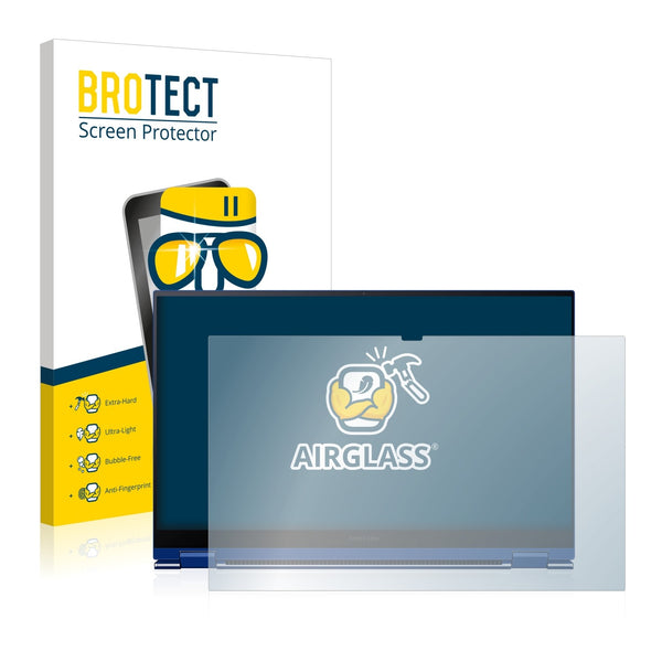 BROTECT AirGlass Glass Screen Protector for Samsung Galaxy Book Flex 15.6