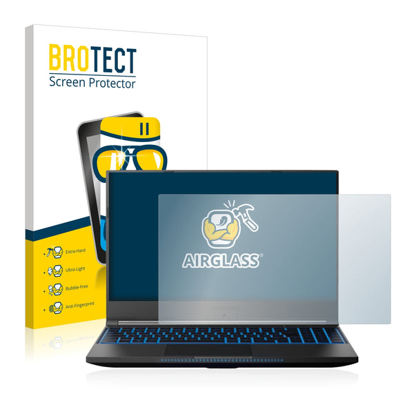 BROTECT AirGlass Glass Screen Protector for Medion Erazer Guardian X10