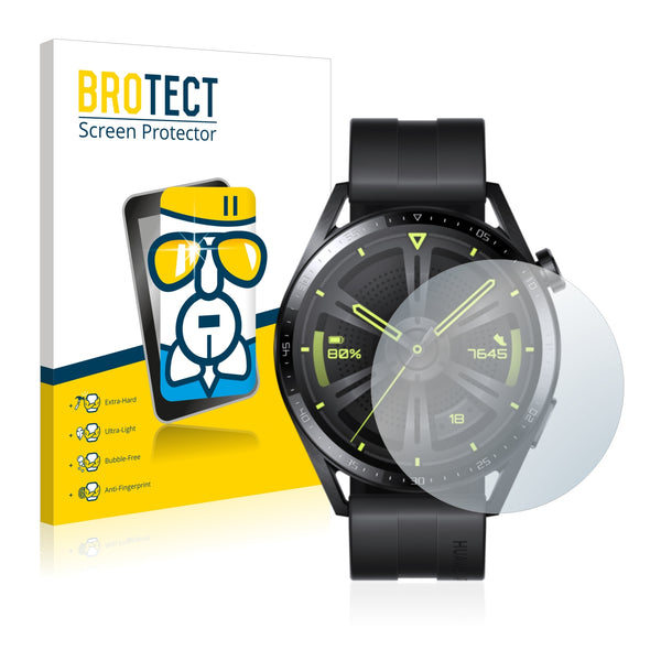BROTECT AirGlass Glass Screen Protector for Huawei Watch GT 3 (46 mm)