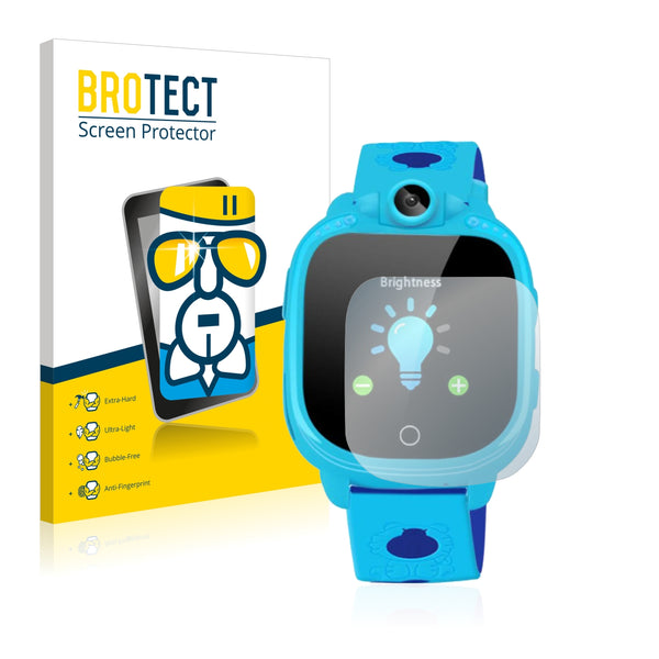 BROTECT AirGlass Glass Screen Protector for Prograce 1.5 Kids Smartwatch