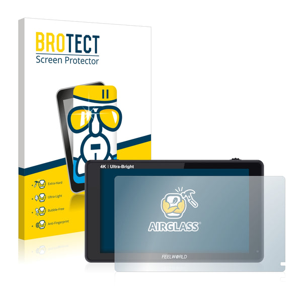 BROTECT AirGlass Glass Screen Protector for Feelworld LUT6 6
