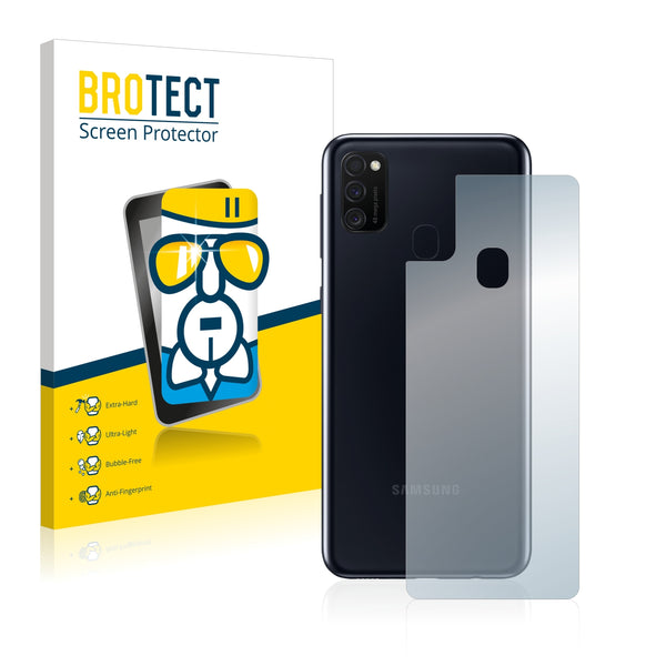 BROTECT AirGlass Glass Screen Protector for Samsung Galaxy M21 2021 (Back)