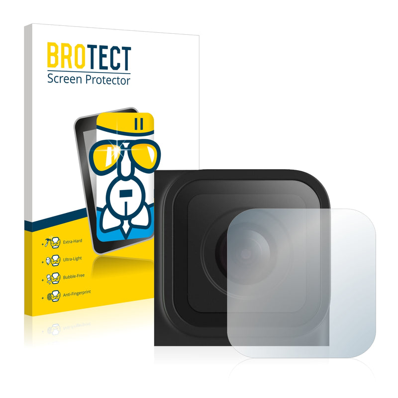 BROTECT AirGlass Glass Screen Protector for GoPro Hero10 Black Lens (housing)